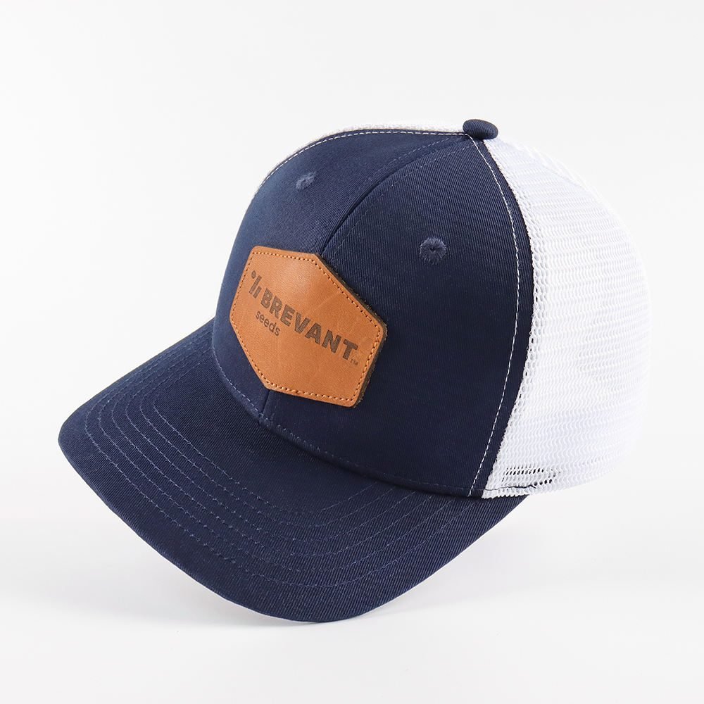 OEM Trucker Cap Custom 6 Panel Pre Curved Brim Mesh Snap Back Sports Hats 3d Embroidered Logo Richardson - Image 7