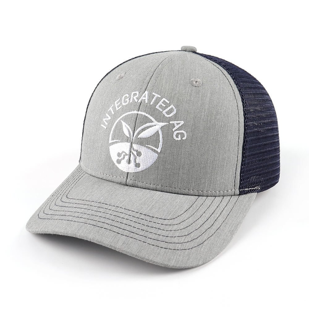 OEM Sports Hats Trucker Cap 3d Embroidered Logo Mesh Snap Back Custom Richardson 6 Panel Pre Curved Brim