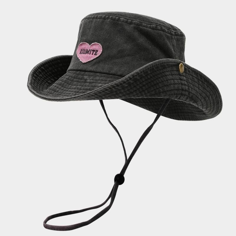 OEM Best Selling Fashion Design Women Bucket Fisherman Hat Bucket Hats with String High Quality