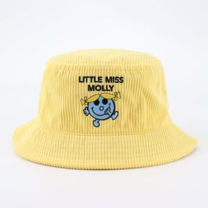 OEM Bucket Hat Embroidery Logo for Men Women Fashion Outdoor Cord Bob Hat Custom Corduroy