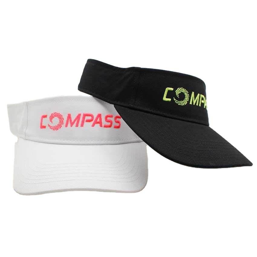 OEM High Quality Embroidery Floral Hats Sun protection Visor Cap Hat, Custom Sun Visor Cap - Image 2
