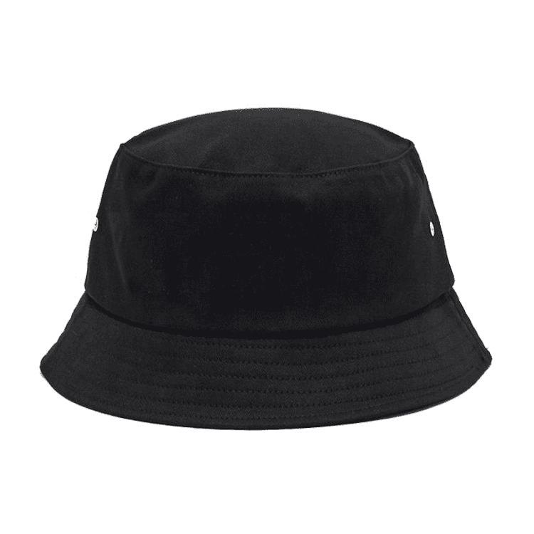 OEM Custom Fashion Fishing Bucket Hat Cap With Leather Patch Hot Sale - Image 3