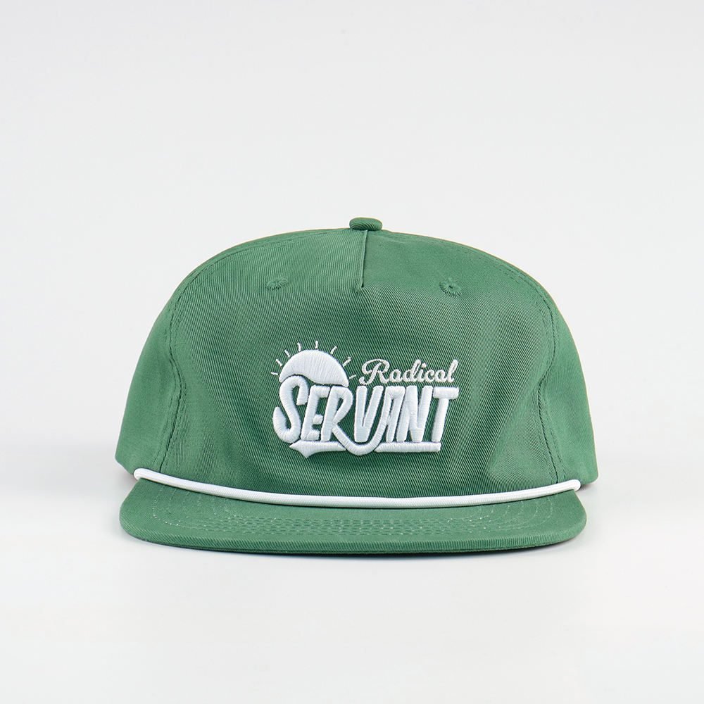 High Quality Flat Bill SnapBack Cap Custom 5 Panel Unstructured Embroidered Logo Hip Hop Hat Wholesale Solid Color Rope Snapback - Image 2