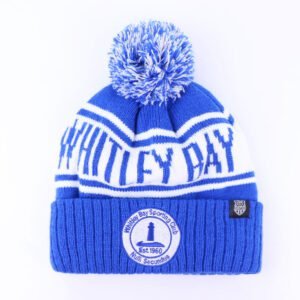 OEM Custom logo Winter Beanie Hand Made Knitted Bobble Hat Cuffed Beanie Winter Casual Knit Hat for Adults Pom Pom Beanies