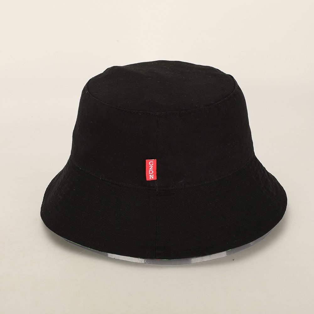 OEM Wholesale Designer Fishing Reversible Fisher Hat Custom Unisex Plain Print Cotton Character Style Custom Logo Bucket Hats - Image 3
