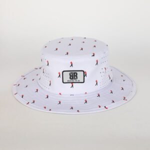 OEM Custom Digital Print Sublimation Printing Casual Fisherman Sunscreen Bows Outdoor Activities Bucket Hat Sports