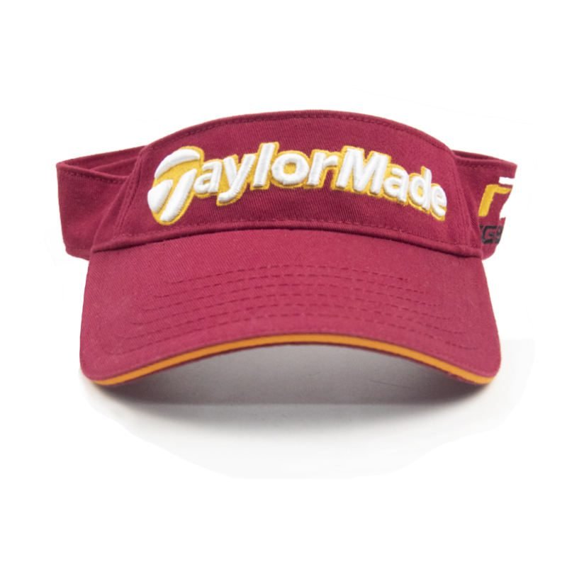 OEM Empty Top Tennis Sports Cap Gorras Wholesale Cotton Adjustable Sun Visor Hat Custom 3D Embroidery - Image 3