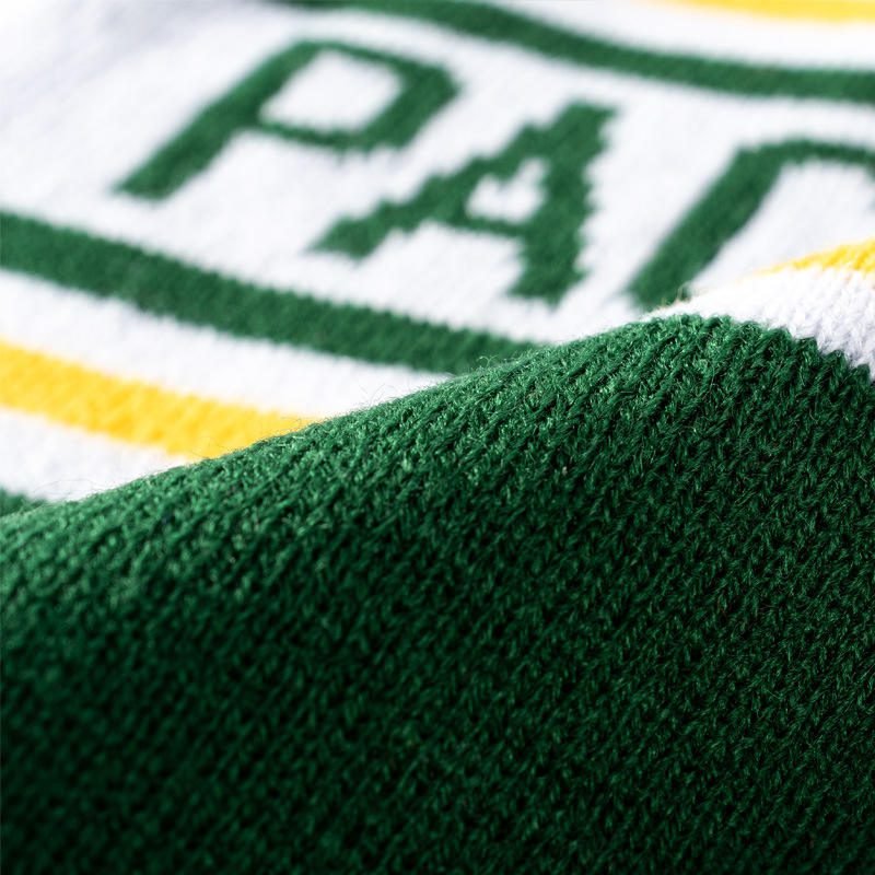 OEM Manufacture Custom Jacquard Embroidery Toque Sport Pom Pom Knitted Winter Beanie Hat With Custom Logo Adult - Image 4