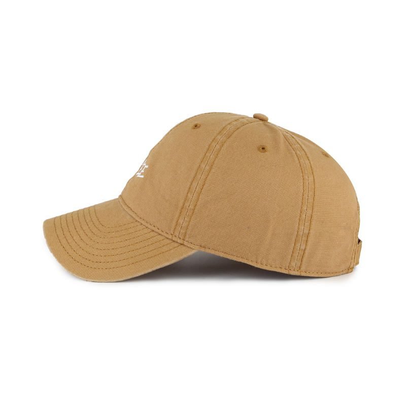 OEM Hot Sale Canvas with Curve Brim 6 Panel Baseball Caps Dad Hat - Image 6