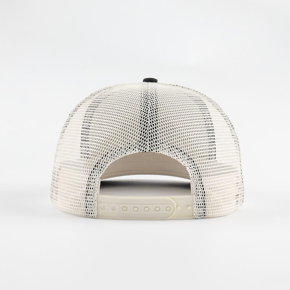 OEM Richardson 6 Panel Pre Curved Brim Trucker Cap Sports Hats 3d Embroidered Logo Mesh Snap Back Custom - Image 5