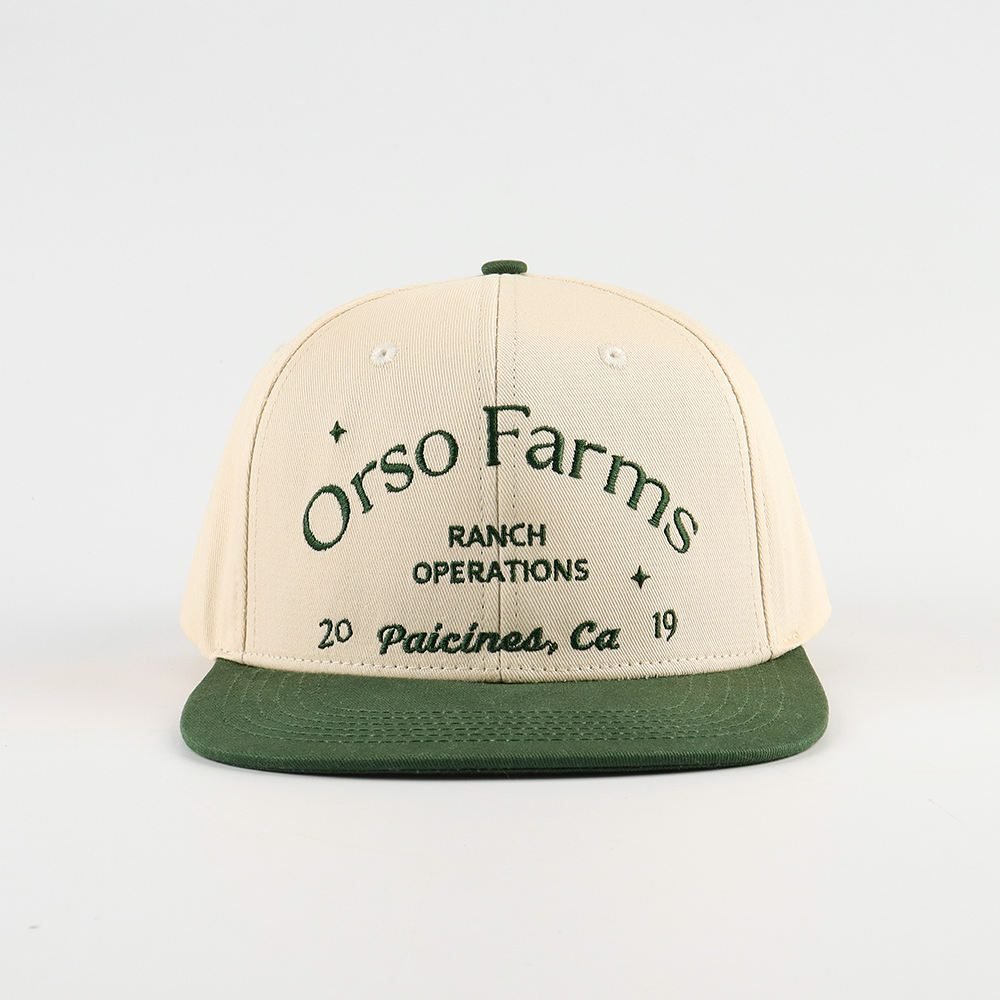 OEM Wholesale China Factory Snapback Hat Cotton Twill Flat Brim Hat for Unisex Casual Cap Custom Embroidery Logo - Image 2