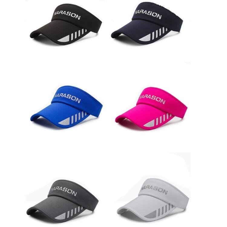 OEM Custom Design Wholesale Price Beach Baseball Sport Sun Visor Cap Hat - Image 7