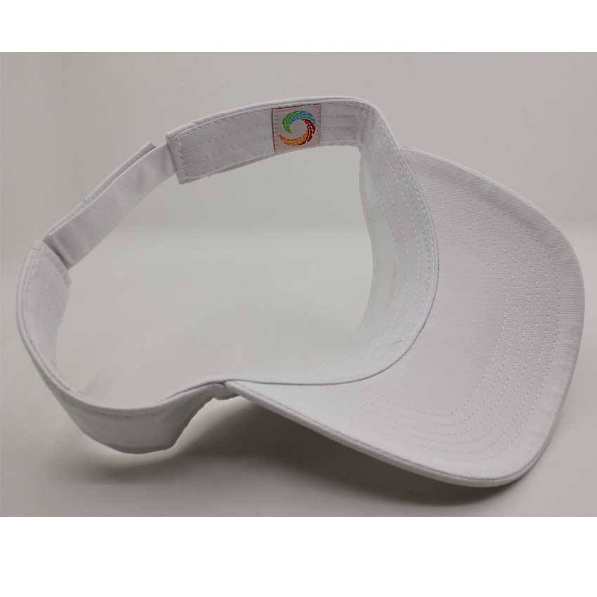 OEM High Quality Embroidery Floral Hats Sun protection Visor Cap Hat, Custom Sun Visor Cap - Image 7