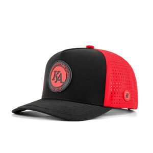 Custom Waterproof Sports Cap – Rope Design, Breathable Laser Perforated Panels