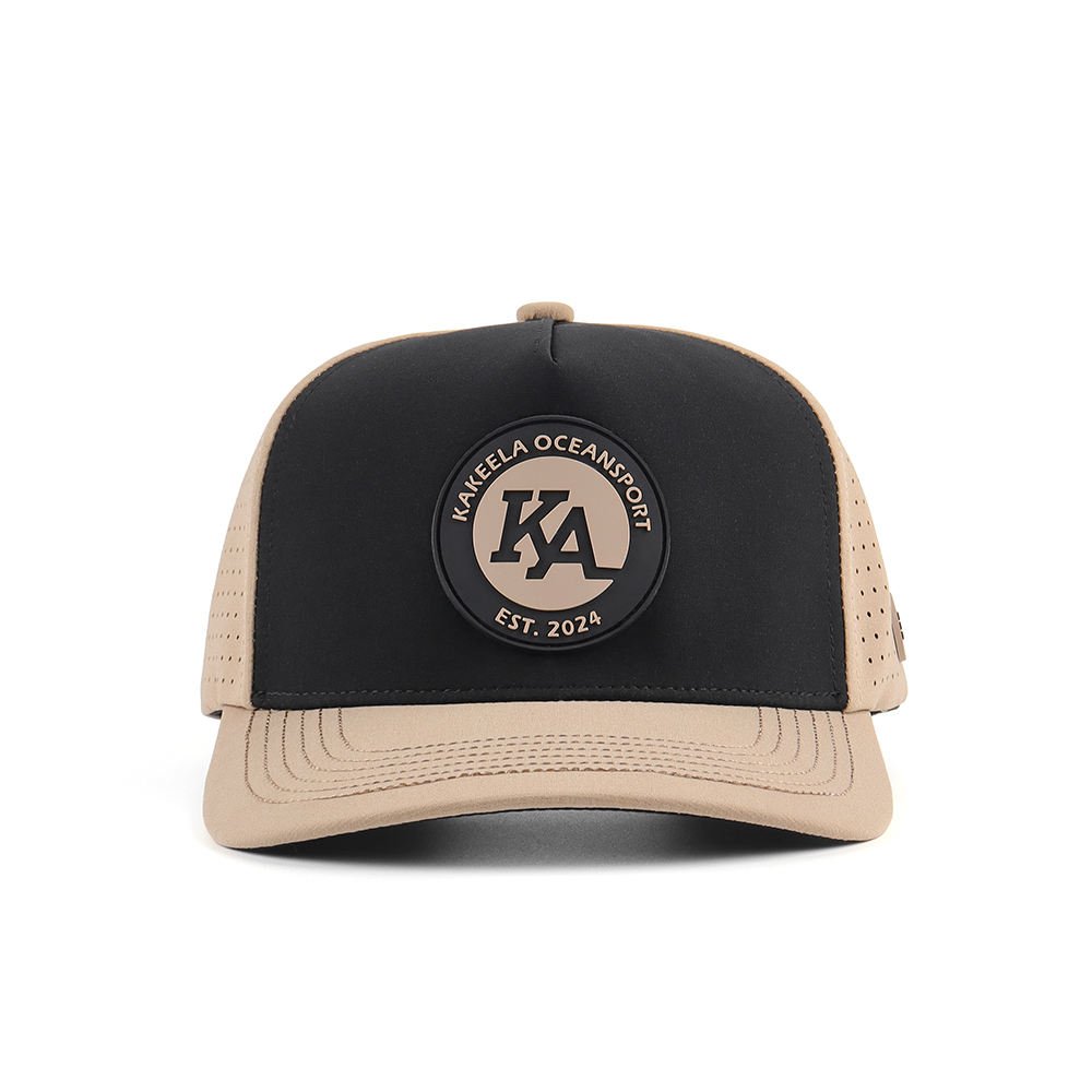 Custom Waterproof Sports Cap – Rope Design, Breathable Laser Perforated Panels - Image 2