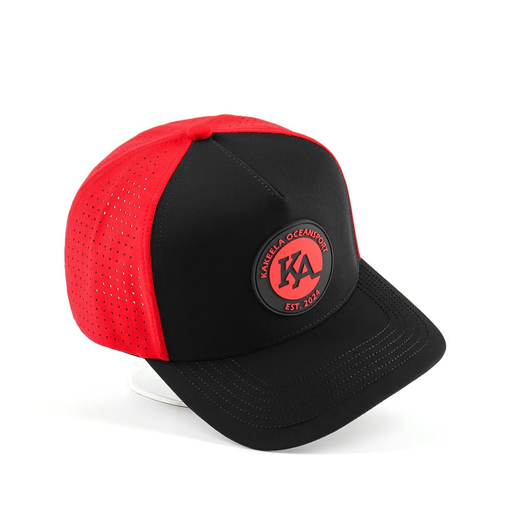 Custom Waterproof Sports Cap – Rope Design, Breathable Laser Perforated Panels - Image 2