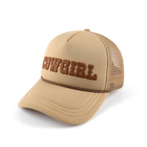 Custom Trucker Hat with Mesh Back – Wide Range of Decoration Techniques