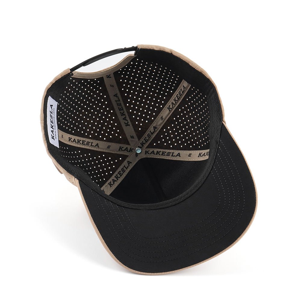 Custom Waterproof Sports Cap – Rope Design, Breathable Laser Perforated Panels - Image 4