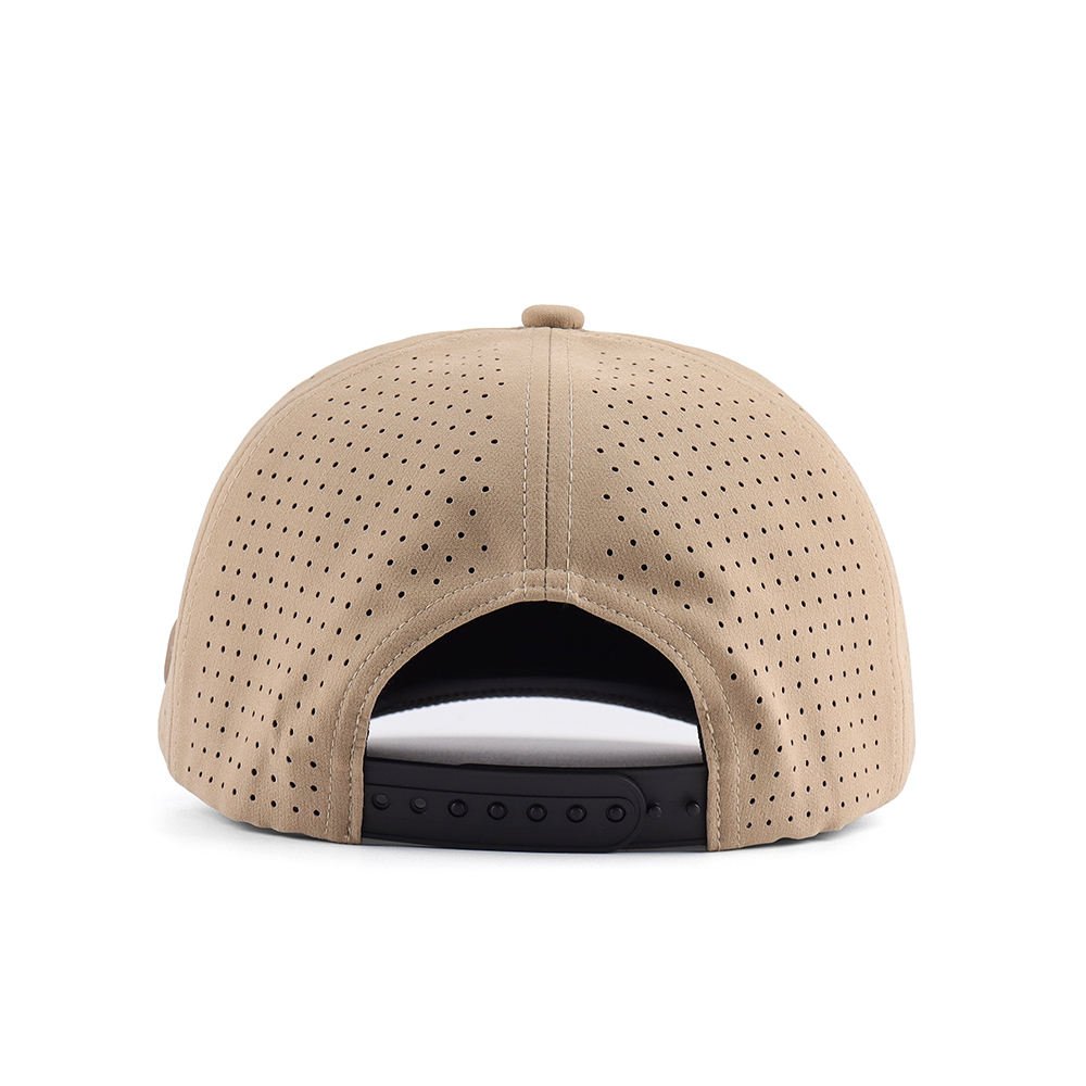 Custom Waterproof Sports Cap – Rope Design, Breathable Laser Perforated Panels - Image 5