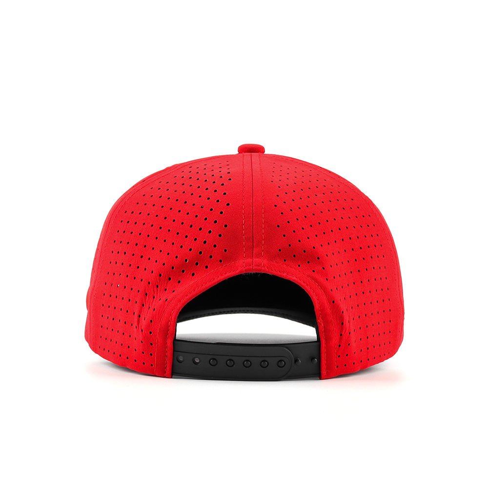 Custom Waterproof Sports Cap – Rope Design, Breathable Laser Perforated Panels - Image 6